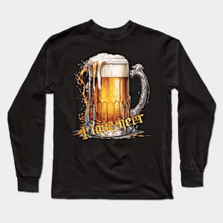 Mug Beers - I love beer Long Sleeve T-Shirt